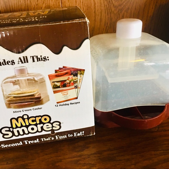 Micro smores kit set with box microwave baker camping slumber party - Picture 3 of 6